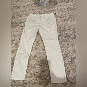 Old Navy Super Skinny White Jeans